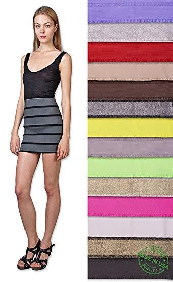 WOMEN'S ELASTIC BANDAGE SKIRT One Size