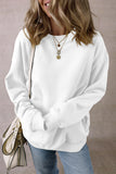 Round Neck Long Sleeve Sweatshirt S-XL