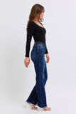 Judy Blue Full Size Raw Hem Straight Leg Jeans 0-24