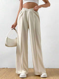 Elastic Waist Wide Leg Pants S-2XL