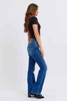 Judy Blue Full Size Run Mid-Rise Bootcut Jeans with Thermal Lining Size 0-24