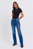 Judy Blue Full Size Run Mid-Rise Bootcut Jeans with Thermal Lining Size 0-24