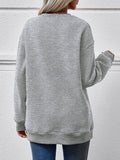 Graphic Round Neck Dropped Shoulder Sweatshirt S-XL