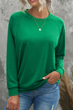 Round Neck Long Sleeve Sweatshirt S-2XL