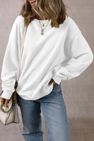 Round Neck Long Sleeve Sweatshirt S-XL