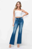 bytos Full Size High Rise Bootcut Jeans with Pockets Sizes 1-3XL